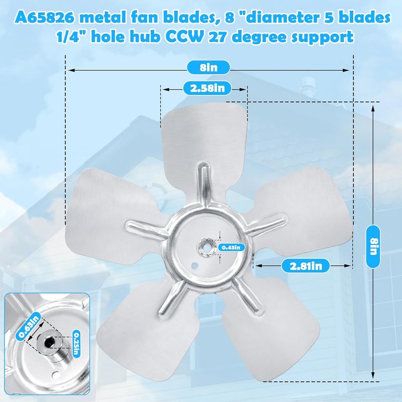 superbobi A65826 Ceiling Fan Blades - Image 2